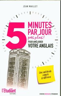 Produktbild: 5 minutes par jour (pas plus) : pour am&eacute;liorer votre anglais