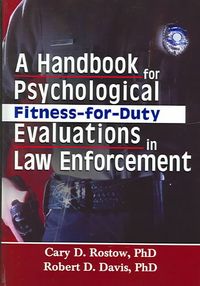 Produktbild: Davis, R: A Handbook for Psychological Fitness-for-Duty Eval