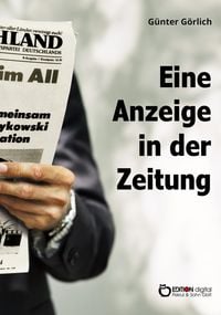 Bild vom Artikel Eine Anzeige in der Zeitung vom Autor Günter Görlich