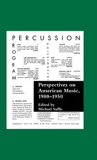 Produktbild: Perspectives on American Music, 1900-1950