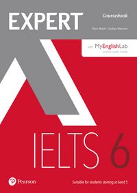 Produktbild: Expert IELTS 6 Coursebook with Online Audio and MyEnglishLab Pin Pack