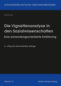 Produktbild: Die Vignettenanalyse in den Sozialwissenschaften