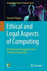 Produktbild: Ethical and Legal Aspects of Computing