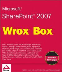 Produktbild: Microsoft SharePoint 2007 Wrox Box, 4 Vols.