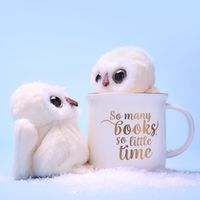 Tasse  Emaille Look 'So many books'