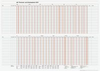 Produktbild: rido/id&eacute; 7033700007 Personal- und Urlaubsplaner 2027 860&times;610 mm