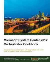 Produktbild: Microsoft System Center 2012 Orchestrator Cookbook