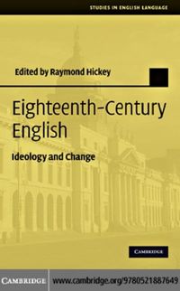 Produktbild: Eighteenth-Century English