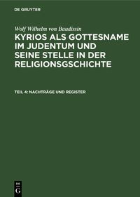 Produktbild: Nachtr&auml;ge und Register