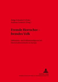 Produktbild: Fremde Herrscher &ndash; fremdes Volk