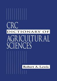 Produktbild: CRC Dictionary of Agricultural Sciences