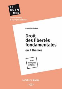 Produktbild: Droit des Libertes Fondamentales