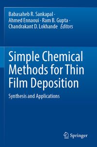 Produktbild: Simple Chemical Methods for Thin Film Deposition