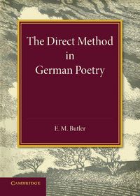 Produktbild: The Direct Method in German Poetry