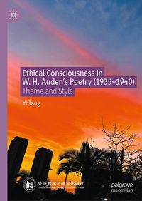 Produktbild: Ethical Consciousness in W. H. Auden's Poetry (1935&mdash;1940)