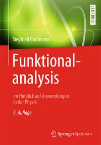 Produktbild: Funktionalanalysis