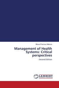 Produktbild: Management of Health Systems: Critical perspectives