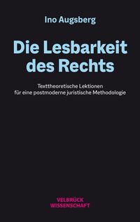 Produktbild: Die Lesbarkeit des Rechts