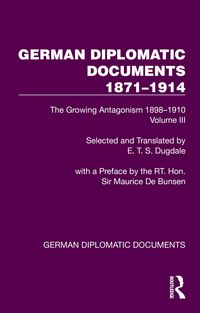 Produktbild: German Diplomatic Documents 1871-1914 Volume 3