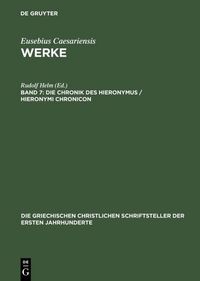 Produktbild: Die Chronik des Hieronymus / Hieronymi Chronicon
