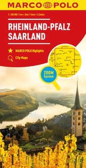 Bild vom Artikel MARCO POLO Regionalkarte Deutschland 10 Rheinland-Pfalz, Saarland 1:200.000 vom Autor 