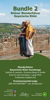 Produktbild: Bundel 2 Rh&ouml;ner Wanderf&uuml;hrer Bayerische Rh&ouml;n