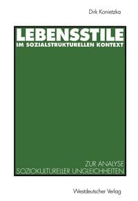 Produktbild: Lebensstile im sozialstrukturellen Kontext