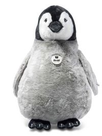 Produktbild: Steiff 075728 - Flaps Pinguin, stehend, grau, Plüsch, 60 cm