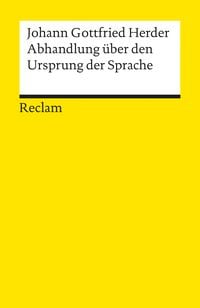 Produktbild: Abhandlung &uuml;ber den Ursprung der Sprache
