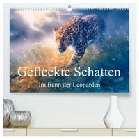 Produktbild: Gefleckte Schatten - Im Bann der Leoparden (hochwertiger Premium Wandkalender 2027 DIN A2 quer), Kunstdruck in Hochglanz