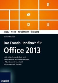 Produktbild: Das Franzis Handbuch f&uuml;r Office 2013