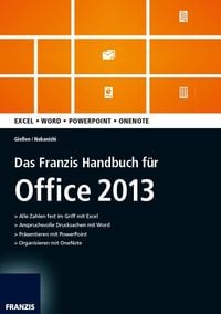 Produktbild: Das Franzis Handbuch f&uuml;r Office 2013