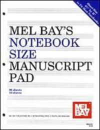 Produktbild: Notebook-Size Manuscript Pad 10-Stave
