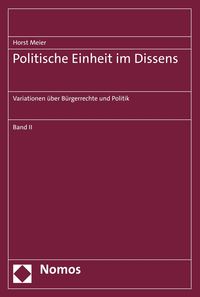 Produktbild: Politische Einheit im Dissens
