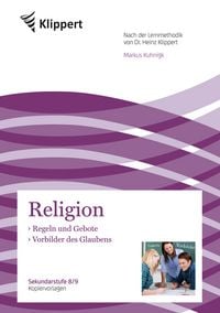 Produktbild: Regeln und Gebote - Vorbilder des Glaubens