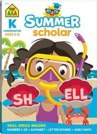 Produktbild: School Zone Kindergarten Summer Scholar Workbook