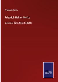 Produktbild: Friedrich Halm's Werke