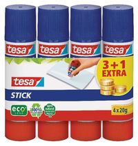 Bild vom Artikel Klebestift tesa Stick ecoLogo 20 g, Shrink, 4 Stück vom Autor 