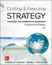 Produktbild: Thompson, A: Crafting and Executing Strategy