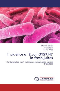 Produktbild: Incidence of E.coli O157:H7 in fresh juices
