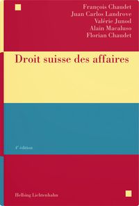 Produktbild: Droit suisse des affaires