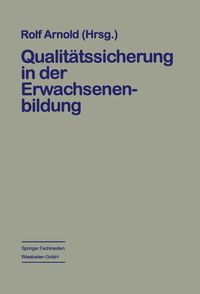 Produktbild: Qualit&auml;tssicherung in der Erwachsenenbildung