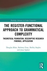 Produktbild: The Register-Functional Approach to Grammatical Complexity