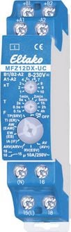 Produktbild: Eltako 23001005 MFZ12DX-UC Zeitrelais Multifunktional 230 V 1 St. Zeitbereich: 0.1 s - 40 h 1 Wechsler