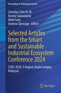 Produktbild: Selected Articles from the Smart and Sustainable Industrial Ecosystem Conference 2024