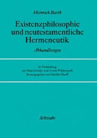 Produktbild: Existenzphilosophie und neutestamentliche Hermeneutik
