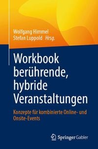 Produktbild: Workbook ber&uuml;hrende, hybride Veranstaltungen