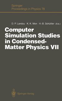 Produktbild: Computer Simulation Studies in Condensed-Matter Physics VII