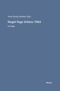 Produktbild: Hegel-Tage Urbino 1965