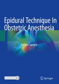 Produktbild: Epidural Technique In Obstetric Anesthesia
